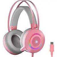 Накладные наушники A4Tech G521 Pink