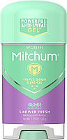 Дезодорант гелевый Mitchum Women Triple Odor Defense Gel Antiperspirant & Deodorant, Shower Fresh 63гр