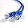 Вита пара Ethernet-Ethernet RJ-45 CAT 5е 30 м FTP Синій, фото 5