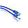 Інтернет-кабель Ethernet-Ethernet RJ-45 CAT 5е 30 м FTP Синій, фото 7
