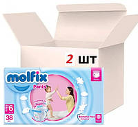 Підгузки-трусики Molfix Jumbo 6 junior extra 15-22 кг 76 шт