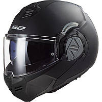 LS2 FF906 Advant Solid Matt Black, XS Мотошолом модуляр/трансформер з окулярами