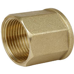 Муфта латунна 1 1/4″ВР х 1 1/4″ВР штампована восьмигранна А0354А VA (000026719)