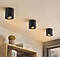 Галогенна лампа поверхневого монтажу GU10 LED круглий прожектор Smartled чорний, фото 6