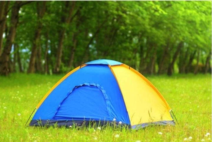 Палатка туристическая 2-х местная кемпинговая для рыбалки и отдыха 2х1х1.1м - фото 3 - id-p1894873969