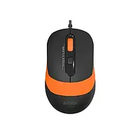 Мышка A4Tech Fstyler FM10S Black Orange USB