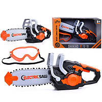 Набір дитяча бензопила з окулярами 778-2