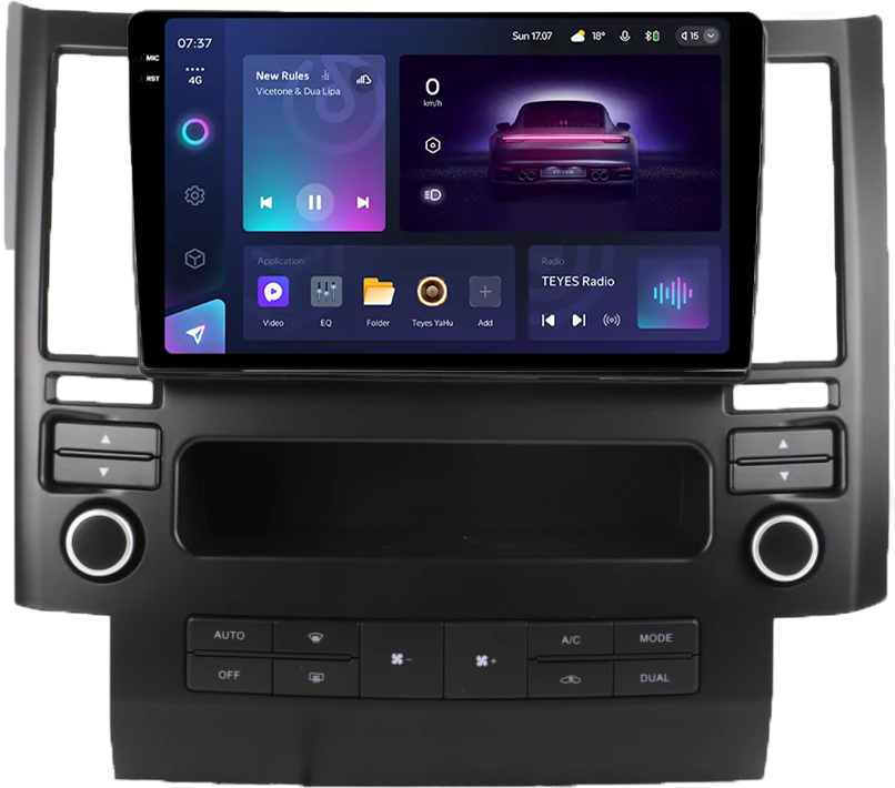 Штатна магнітола Teyes CC3 2k Infiniti FX35 (2003-2006), фото 1