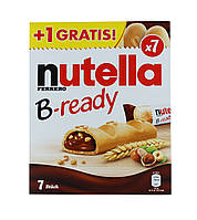 Nutella B-ready Вафельные батончики с шоколадно-ореховой пастой внутри 154g