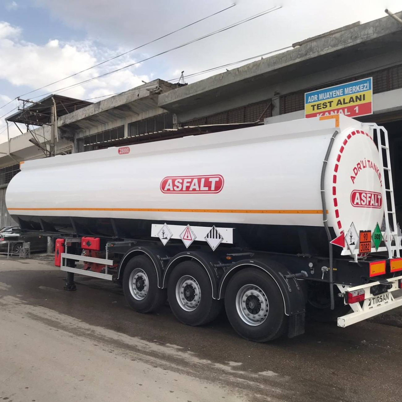 Напівпричіп-автоцистерна As Teknik Tanker Sanayi для асфальту, фото 1