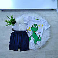 Детский Летний костюм комплект на мальчика 98 Венгрия