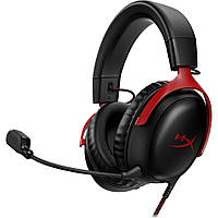 Игровые наушники HyperX Cloud III Black/Red (727A9AA) [86113]