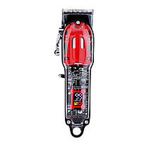 Машинка для стрижки Resuxi Clipper Transparent Red (JM-200-RD)