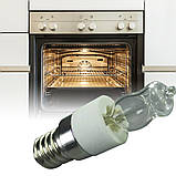 Лампочка для пароконвектомата Печі для піци 50W 500°C E14 жаростійка галогенна 220В, фото 3