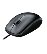 Миша Logitech B100 Optical Mouse Black (910-003357), фото 2