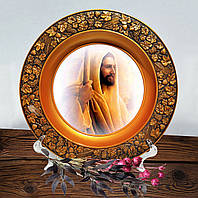 Декоративная тарелка Иисус сувенирная тарелка икона подарочная тарелка икона