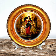 Сувенирная тарелка Матерь Божья Развязывает Узлы декоративная тарелка икона подарочная тарелка икона