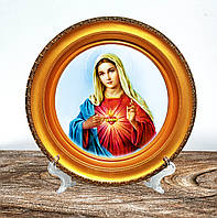 Декоративные тарелки иконі Иисус и Мария(диптих) подарочная тарелка икона