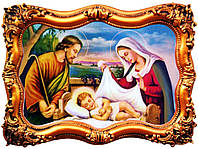 Декоративна настінна тарілка Немовля Ісус сувенірна тарілка настінний декор