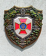 Объемная картина Емблема Вооруженных Сил Украины 17х19см