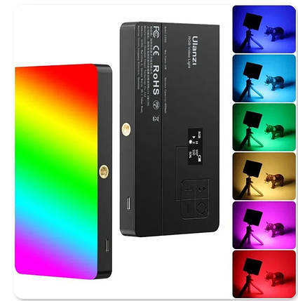 Накамерне світло RGB Ulanzi LT002 2500-9000K, 4000mAh, фото 1
