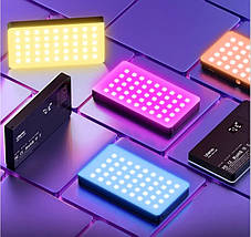 Накамерне світло RGB Ulanzi LT002 2500-9000K, 4000mAh, фото 5