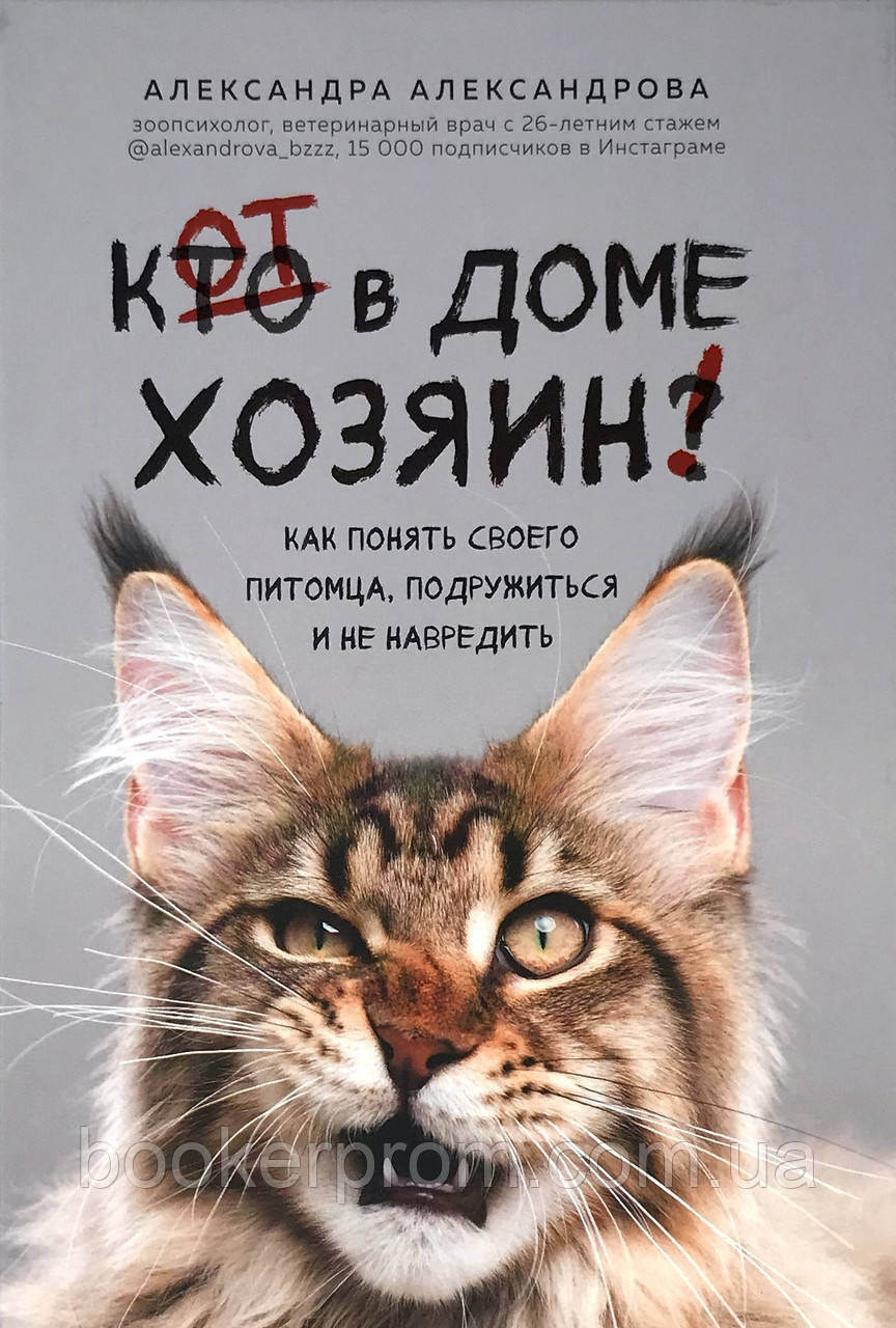 Автор - Александрова А.С.. Книга Кіт у будинку хазяїн! Як зрозуміти свого вихованця, подружитися й не нашкодити