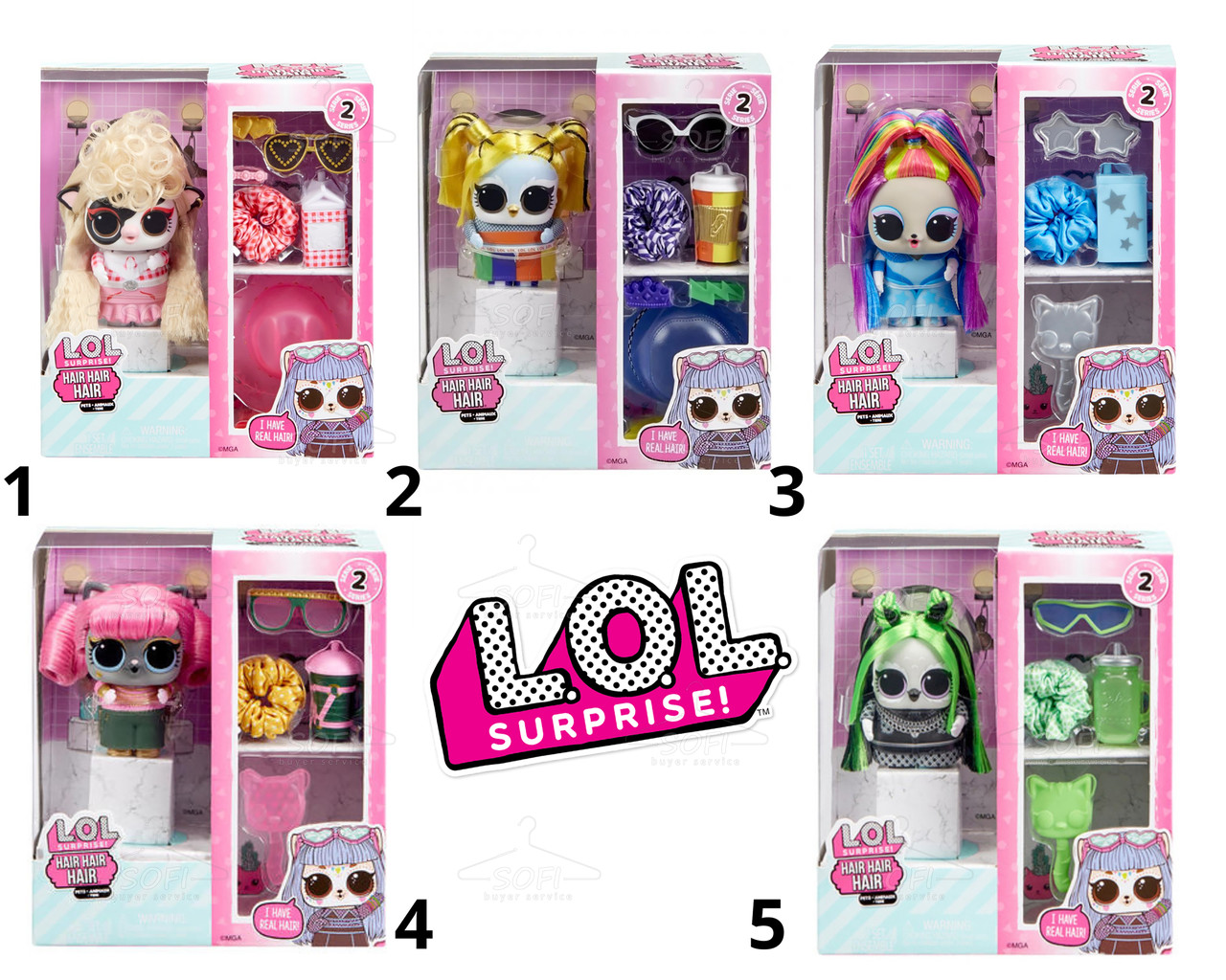 LOL Surprise Hair Pets 10