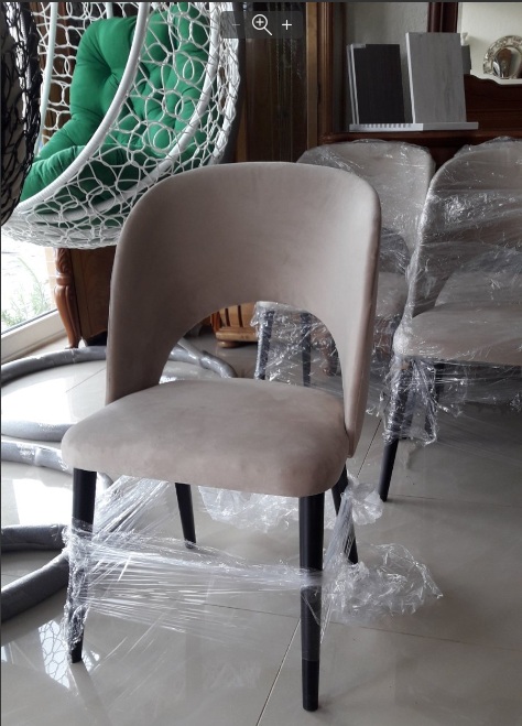 М'який обідній стілець для вітальні, їдальні, кухні колір оббивки і каркаса на вибір Даллас OLB