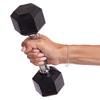 Гантель суцільна шестигранна SP-Planeta SC-8013, 3 кг. 7