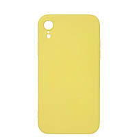 Чехол Soft Silicone Case для Apple iPhone XR Yellow