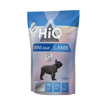 Nature's Protection HiQ Mini Adult Lamb Сухий корм для дорослих собак малих порід 400г, фото 1