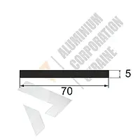 Алюминиевая полоса/шина 70х5 мм - без покрытия (25-0379)