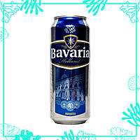Пиво Bavaria світле фільтроване 500мл.