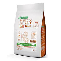 Nature's Protection Superior Care Red Coat Small Корм для дорослих малих собак з рудою шерстю 1,5кг