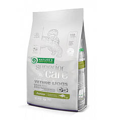 Nature's Protection White Dogs Junior Small Сухий корм для цуценят собак дрібних порід з білою шерстю 1,5кг