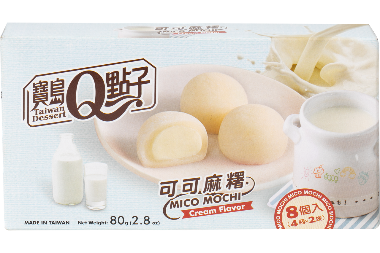 Тістечко моті (мочі)Mico Milk Cream Mochi TAIWAN DESSERT 80 г