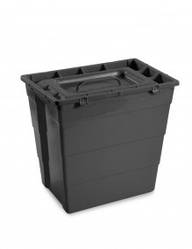 SC 30 R BLACK, контейнер для збирання медичних і біологічних відходів, масок, рукавичок, голок тощо (30 л)