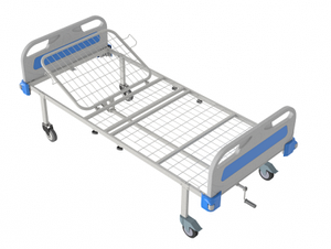 Ліжко медичне функціональне КФ-2-МП-БП-К125 пересувне для лежачих хворих і інвалідів