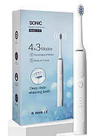 Електрична зубна щітка Sonic з насадками 6 шт.