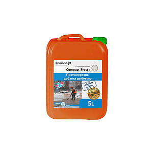 Протиморозна добавка для бетону Compact Frost+ Euro Антифриз 5 л, фото 1