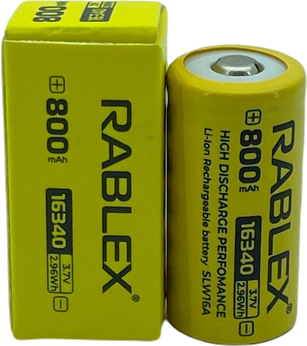 Акумулятор Rablex 16340 800mah CR123
