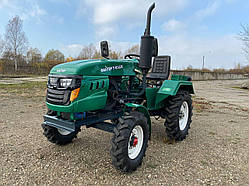 Мототрактор Файтер Т16 Lux Фреза 120 см. і 2- корпусний Плуг у комплекті.