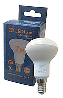 Светодиодная LED лампа рефлекторная R50 LEDium 7W 4100К Е14 170-250V 630Lm