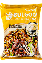 Локшина швидкого приготування Бульгогі Рамен Bulgogi Ramen SAMYANG 80 г