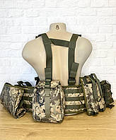 Разгрузка РПС с подсумками и аптечка. Жилет ЗСУ ременно-плечевая система