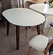 Обідній стіл в скандинавському стилі Женова 1100 GOOD WOOD Руськополянський Меблевий Комбінат Явір, фото 3