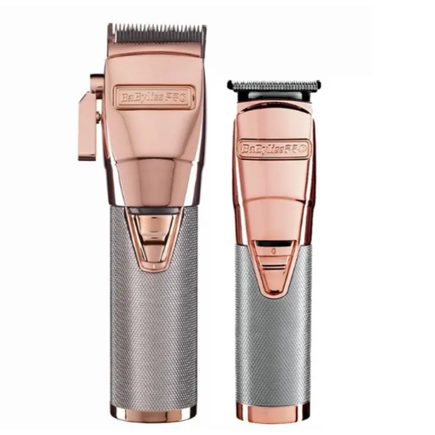 Комбо-набір для стрижки BaByliss PRO Barber Spirit Rose Gold (FX8700RGE+FX7880RGE)