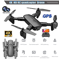 Бюджетный Квадрокоптер 4DRC F6 дрон с 4K и HD камерами,GPS 5G Wi-Fi, FPV, 200м, до 25 мин. + СУМКА