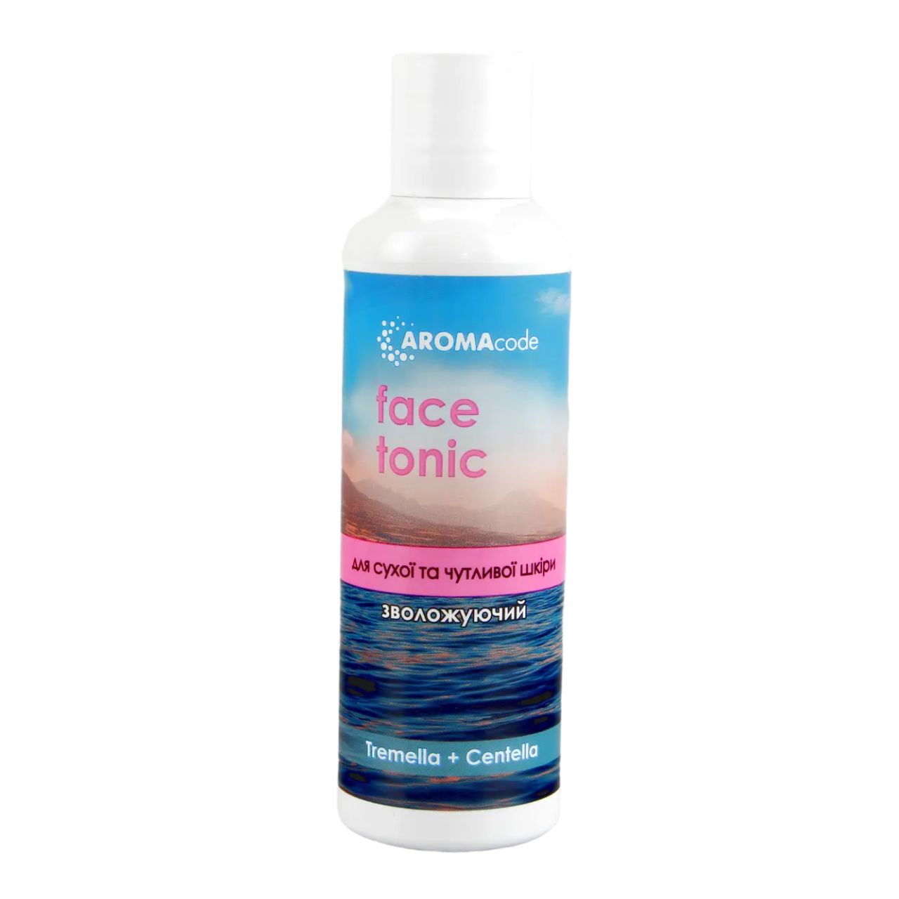 Тонік для обличчя для сухої та чутливої шкіри Зволожуючий AROMAcode ТМ Aromat 150 мл